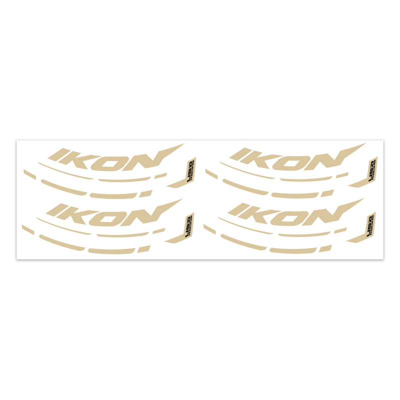 Stickers wheel rims IKON 406 no brake surface