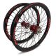 IKON Carbon 406 - ONYX Helix 20 - Ultra ISO 10 Wheelset Black/Red