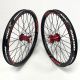 IKON Carbon 406 - ONYX Helix 20 - Ultra ISO 10 Wheelset Black/Red