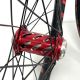 IKON Carbon 406 - ONYX Helix 20 - Ultra ISO 10 Wheelset Black/Red